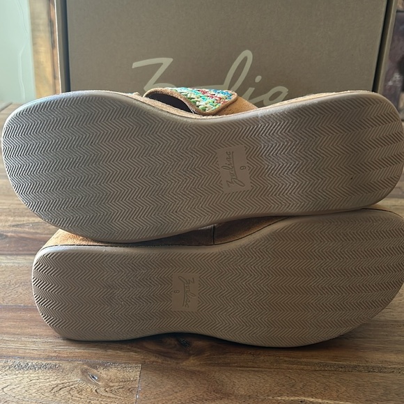 Zodiac Nessa-raffia wedge sandals NWT size 9 - Picture 7 of 10